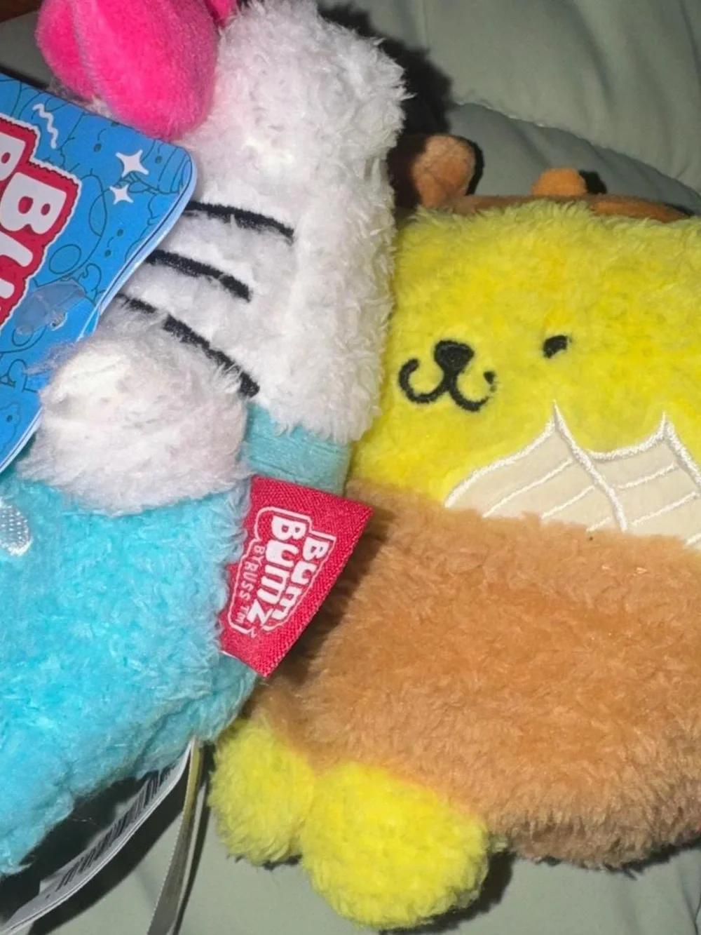 Hello Kitty Yellow & Brown Pompompurin Plush by BumBumz
